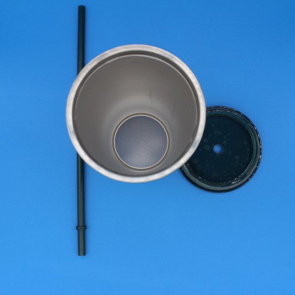 Starbucks Spring 2023 Green Soft Touch 24oz Stainless Steel Tumbler - Picture 4 of 5